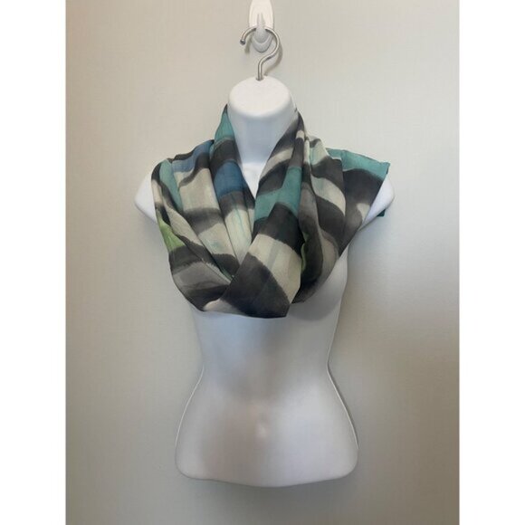 Moschino Cheap And Chic Silk Scarf 21” x 64” - Picture 5 of 7